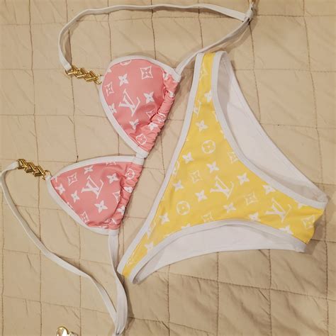 used louis vuitton bikini|Louis Vuitton bathingsuit.